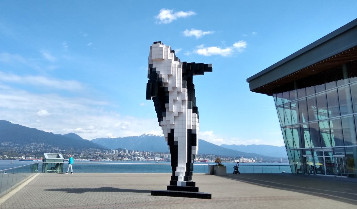 Digital Orca Sculpture