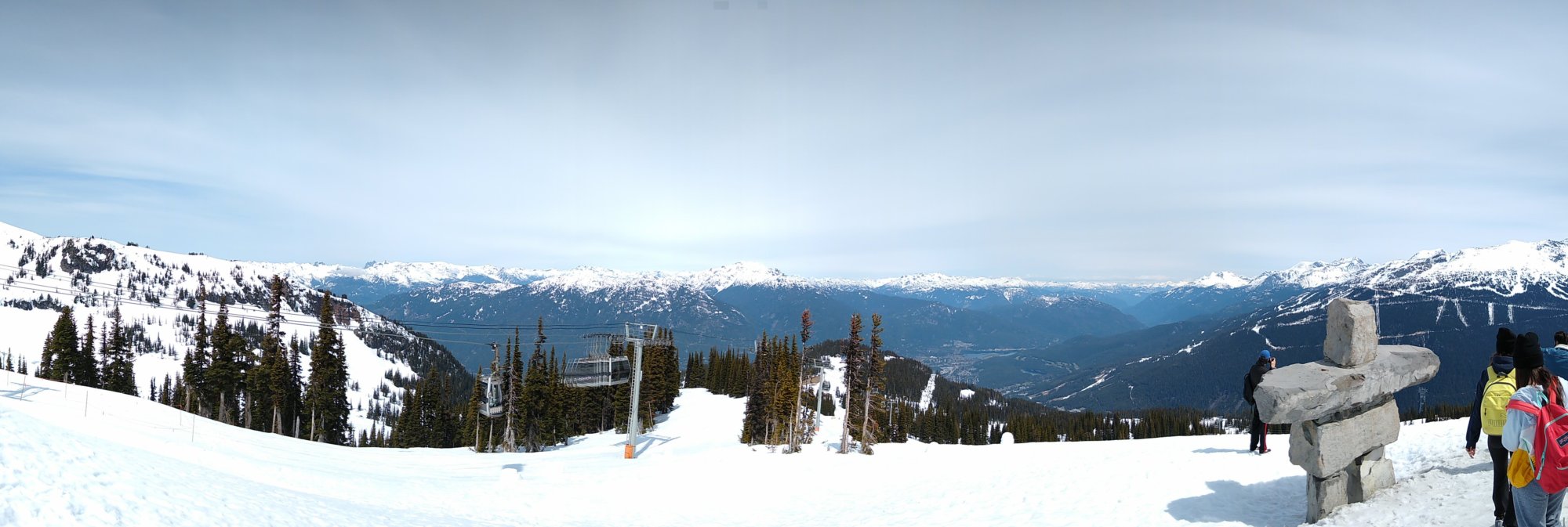 Panorama from Whistler Mountain